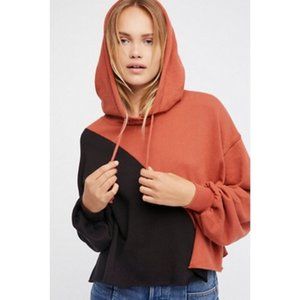 Crop It Color It Free People Hoodie